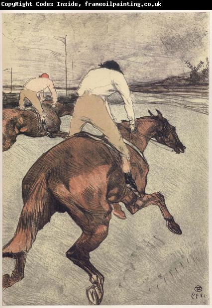 Henri  Toulouse-Lautrec The Jockey